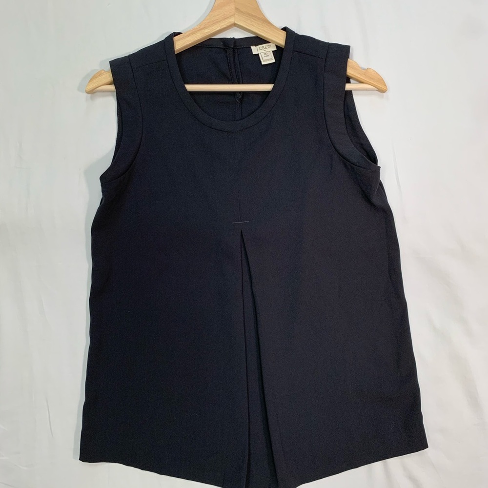 Black Jcrew blouse tank. - Picture 3 of 4